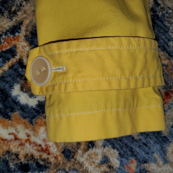 GAP Vintage Yellow Babydoll Pea Coat - Picture 6 of 12